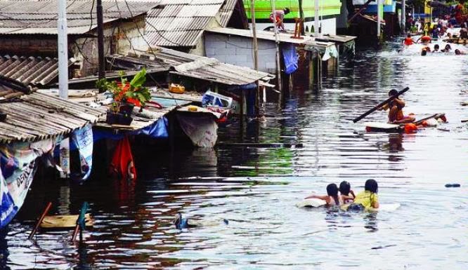 Ahok: Hunian Liar Salah Satu Penyebab Banjir Rob Muara Baru