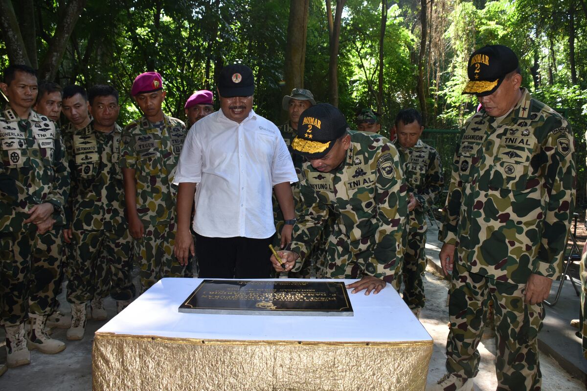 Pulau Damar Jadi Pusat Latihan Tempur Dan Konservasi Ekosistem Korps Marinir