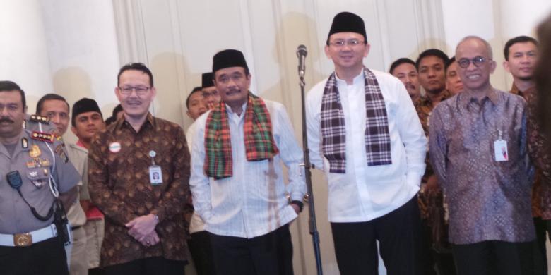 Djarot Doakan Ahok Lebih Sabar