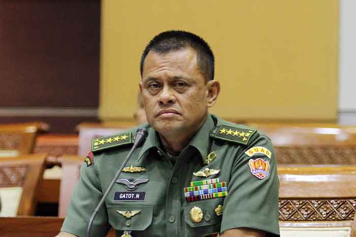 Panglima TNI Benarkan Prajuritnya Tangkap Istri Santoso