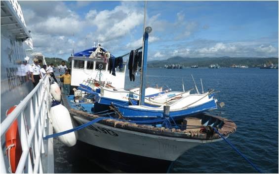 Ini Kronologi Penangkapan Kapal Ikan Ilegal di Laut Seram