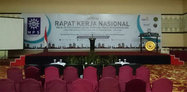 Perkuat Layanan Sosial, MPS Muhammadiyah Gelar Rakernas