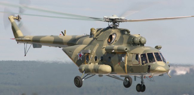 Kremlin: Lima Orang Di Dalam Heli Mi-8 Tewas Dengan Heroik