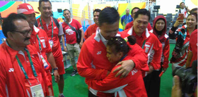 Perak Sri Wahyuni Diharapkan Penambah Semangat Atlet Indonesia