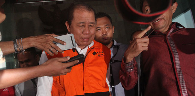 KPK Resmi Menahan Amran Mustari