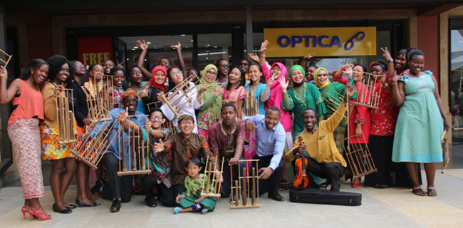 Grup Angklung KBRI Nairobi Bikin Terpukau Pengunjung Festival ASEAN