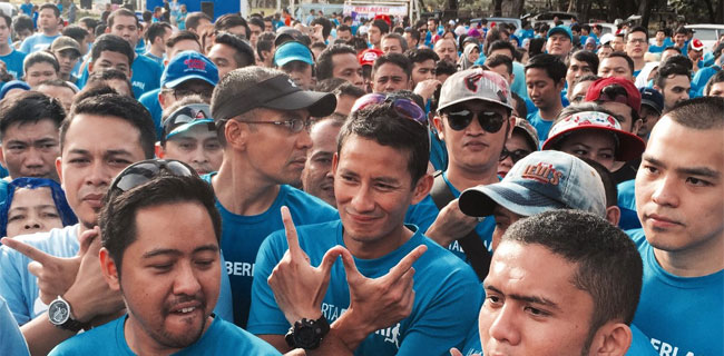 Sandiaga: Terima Kasih Untuk Semua Yang Ikut Kegiatan 'Jakarta Berlari'