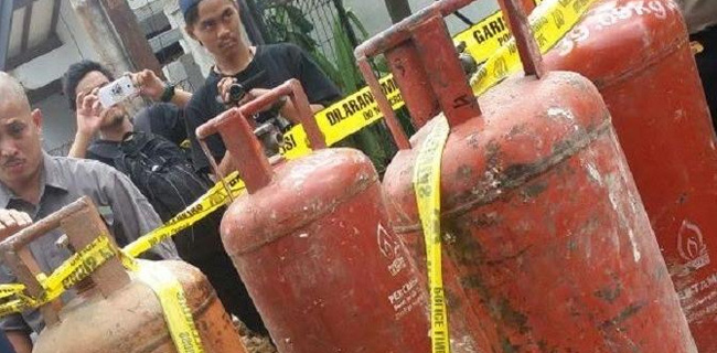 Polisi Minta Teknisi Cek Empat Tabung Gas 50 Kg