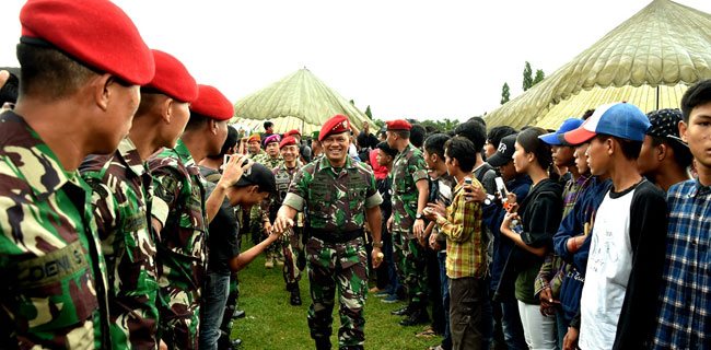 Jenderal Gatot:TNI Garda Terdepan Menjaga Bhinneka Tunggal Ika