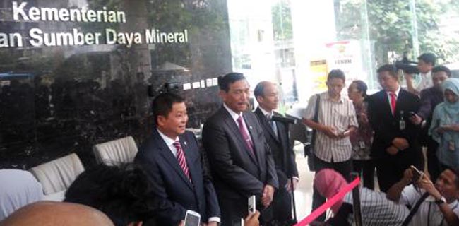 Luhut Janji Akan Buldoser Yang Ganggu Jonan Dan Arcandra