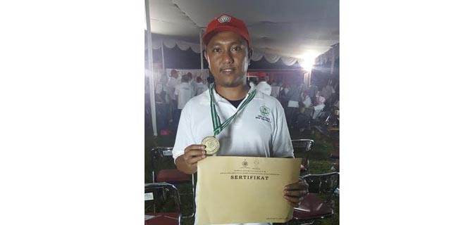 Herman Heizer Terpilih Sebagai Peserta Terbaik Diklatnas HIPMI