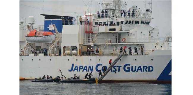 Bakamla Latihan Bersama Japan Dan Indian Coast Guard