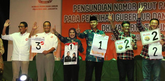 Paslon Harus Serahkan 4 Laporan Ini Ke KPU DKI Sebelum Kampanye