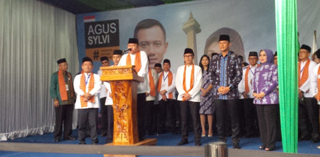Agus-Sylvi Resmi Dilepas, Empat Parpol Siap Menangkan Dari Wisma Demokrat
