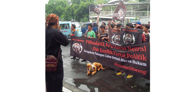 Sambangi KPU DKI, Relawan Siliwangi Desak Hibah Komputer Dikembalikan