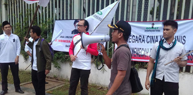 Geruduk Kedubes, Komat Minta China Tak Intervensi Indonesia