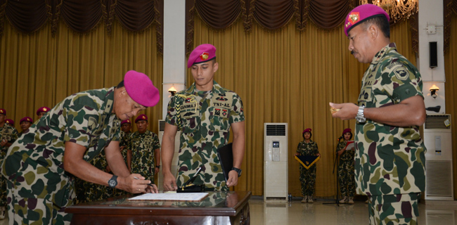 Brigjen Hasanudin Jabat Kepala Staf Korps Marinir