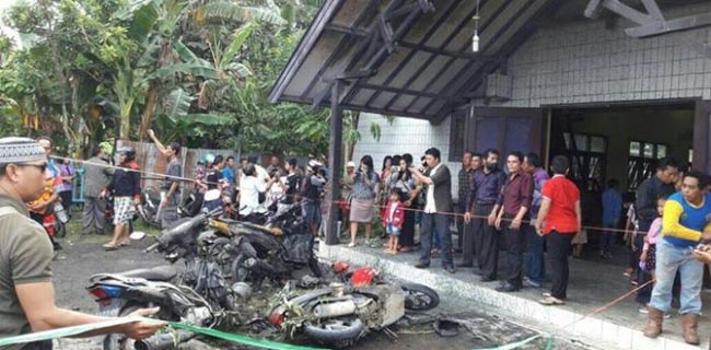 Molotov Gereja dan Vihara Menodai Kedamaian Bumi Kalimantan