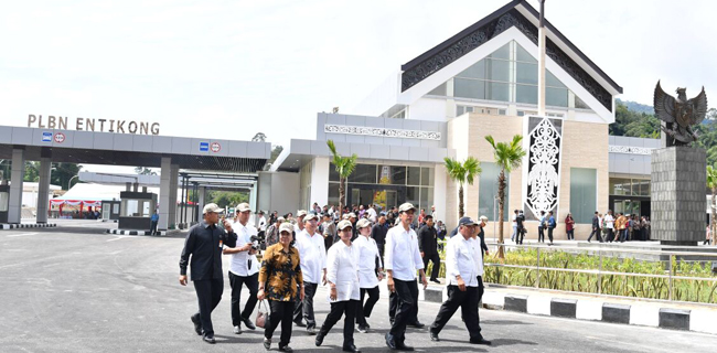 Komisi V Puji Jokowi Bangun PLBN Entikong