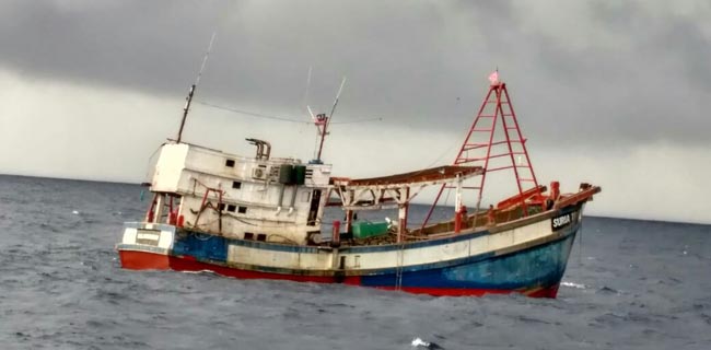 Bakamla Tangkap 6 Kapal Pencuri Ikan Filipina di Tahuna