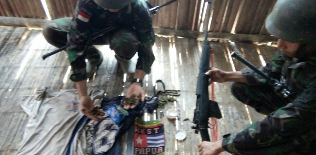 Satgas TNI Kontak Tembak Dengan OTK Di Perbatasan RI-PNG