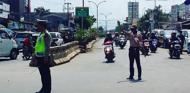 Anggota Pramuka Diminta Lebih Hati-hati Mengamankan Jalan Raya