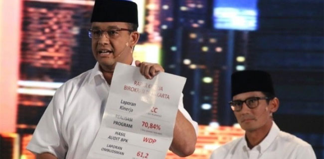 Anies: Kalau Rapor Kinerja Pemprov DKI Merah, Tak Usah Diteruskan