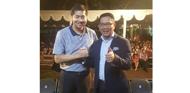 Ridwan Kamil Dan Maruarar Sirait Saling Apresiasi Dalam Toleransi