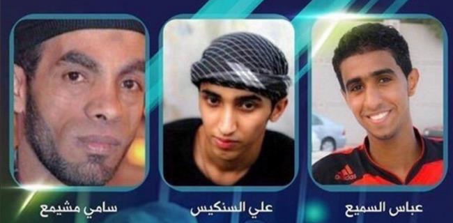 Eksekusi Tiga Aktivis Diwarnai Unjuk Rasa