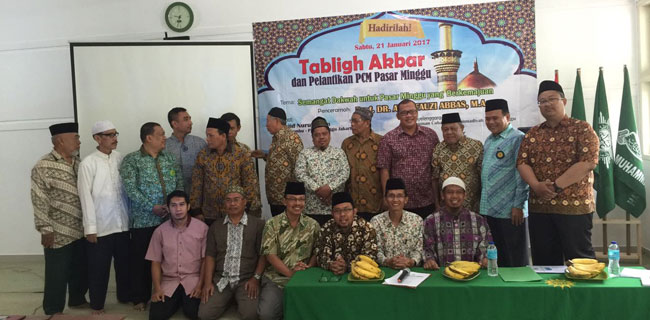 Muhammadiyah Pasar Minggu Siap Bersinergi Dengan Koperasi Syariah 212 GNPF