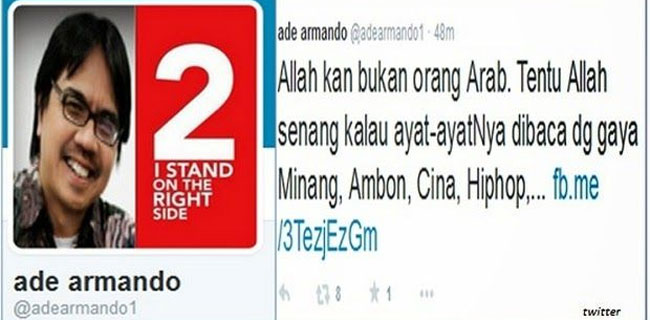 Ditetapkan Sebagai Tersangka, Ini Penjelasan Lengkap Ade Armando