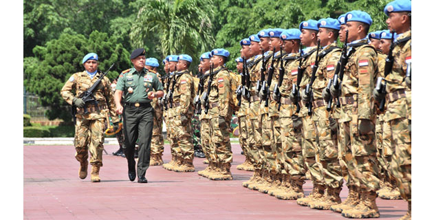 Panglima TNI: Jika Kamu (Prajurit) Gundah, Pandanglah Lengan Kirimu (Merah Putih)