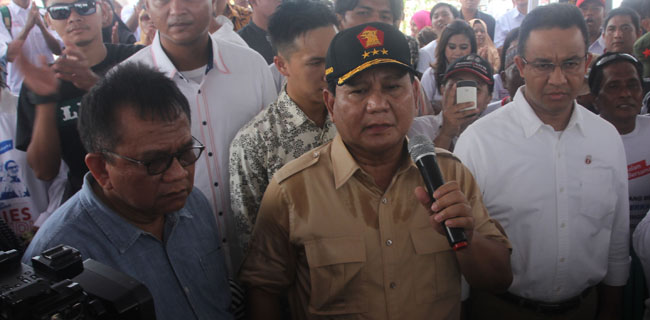 Prabowo Gunakan Jurus "Coattail Effect" Bantu Anies