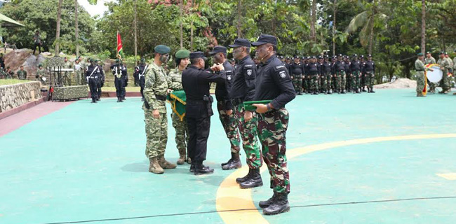 37 Pati TNI AD Menerima Brevet Taipur Kostrad