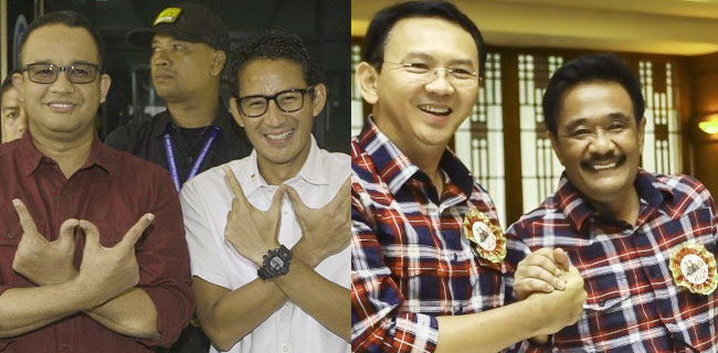 Relawan Anies Sibuk Ngitung, Tim Ahok Sibuk Terima Aduan