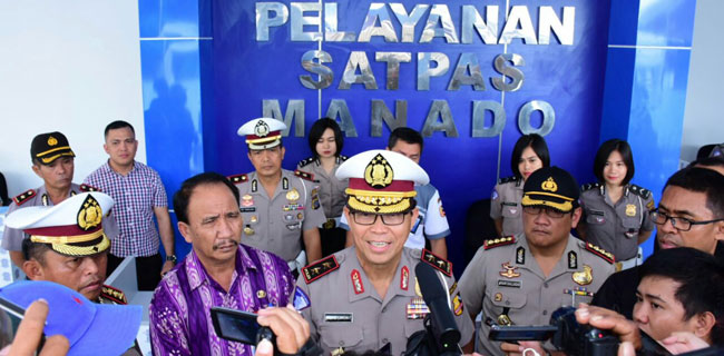 Polda Sulut Jadi Pilot Project Satpas Berbasis IT