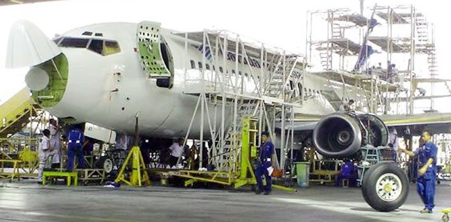 BUMN Penerbangan Bisa Garap Bisnis Perbaikan Pesawat Asia