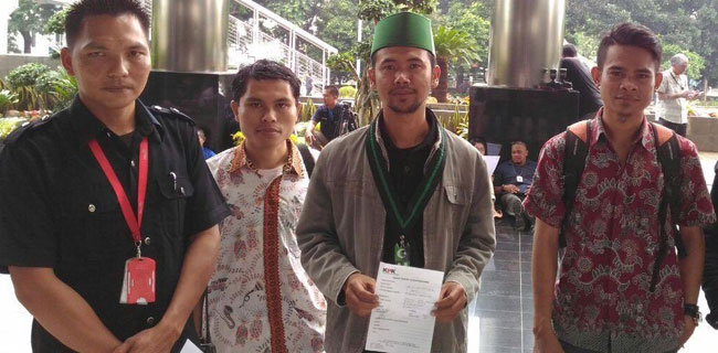 Datangi KPK, PB HMI Desak Kasus E-KTP Dibongkar Hingga Tuntas