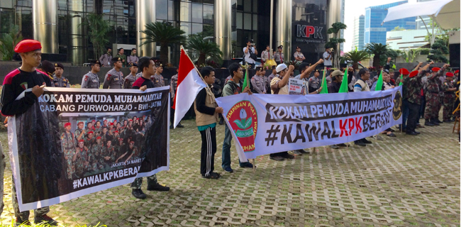 Tiga Tuntutan KOKAM Pemuda Muhammadiyah Di KPK