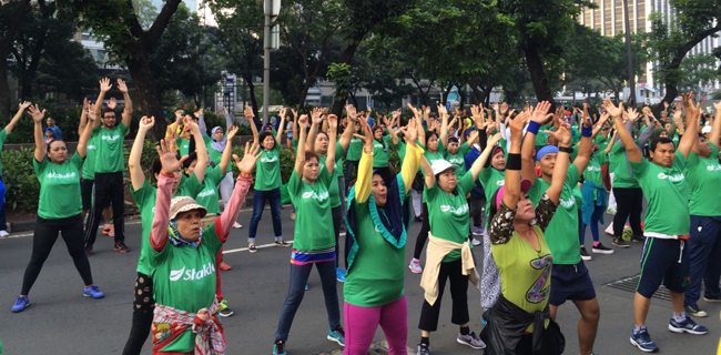 Pola Hidup Sehat Shaklee Disebarkan Lewat Zumba