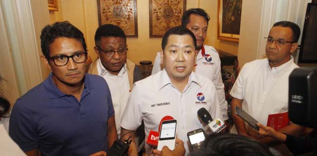 Partai Perindo Titip Enam Komitmen Kepada Anies-Sandi