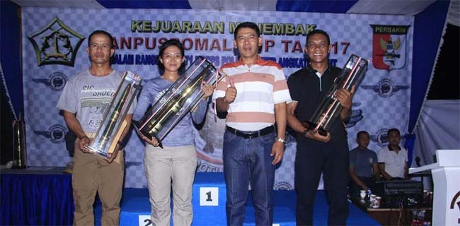 Puspomal Gelar Kejuaraan Menembak Danpuspomal Cup 2017