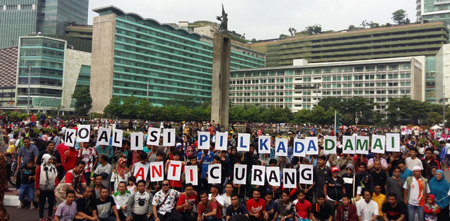 KPD-TK Kampanye Pilkada Damai Tanpa Kecurangan Di HI