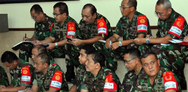 Sebanyak 47 Perwira Tinggi TNI Dimutasi