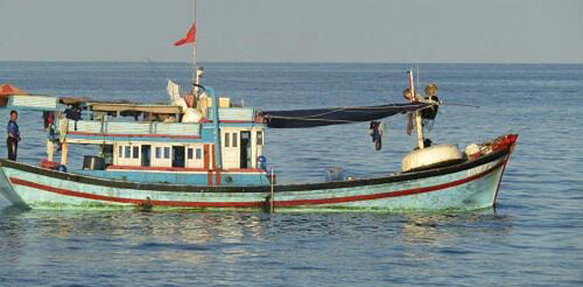 Lagi-lagi Kapal Vietnam Ditangkap Bakamla RI