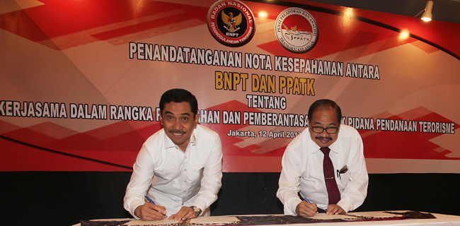 Kerja Sama BNPT-PPATK