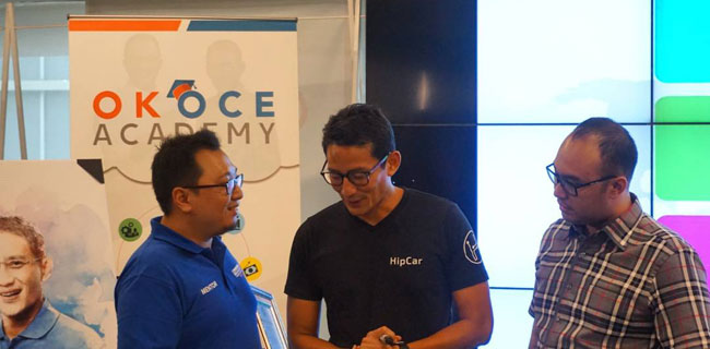 Sandiaga Uno Resmikan OK OCE Academy