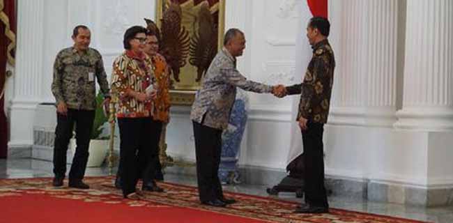 Presiden Jokowi Dan Pimpinan KPK Lakukan Pertemuan Tertutup