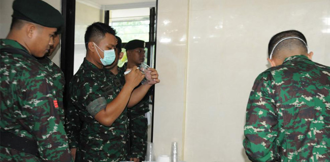 Ratusan Prajurit Kostrad Mendadak Jalani Tes Urine