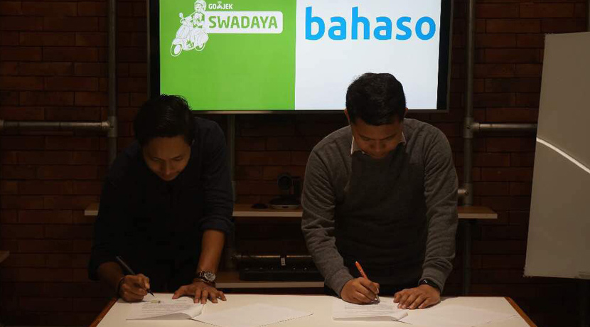 Go-Jek Gandeng Bahaso Berikan Pelatihan Bahasa Inggris Ke Driver